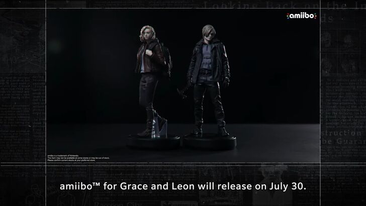 Grace and Leon Amiibos