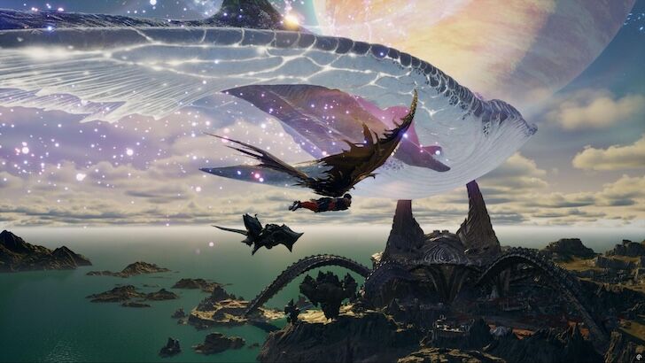 Flying with Whale