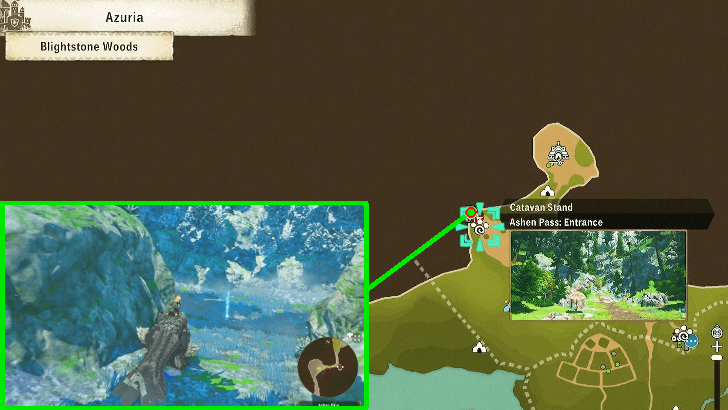 Go to the Ashen Pass