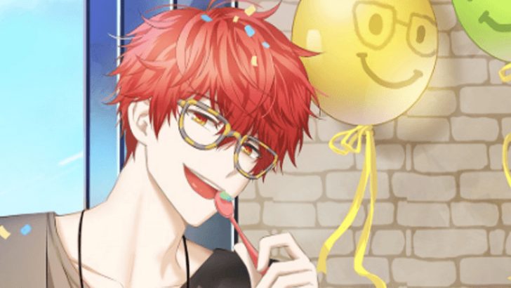 mystic messenger 707 holding spoon