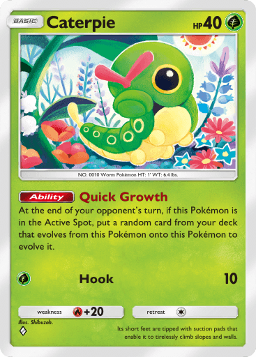 Pokemon TCG Pocket - Caterpie (B3b 001)