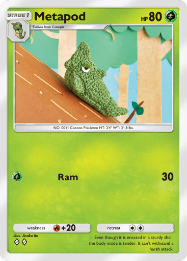shiny caterpie pokemon card Pokmon Sword and Shield Shiny Caterpie W/ Best 6IV Customizable