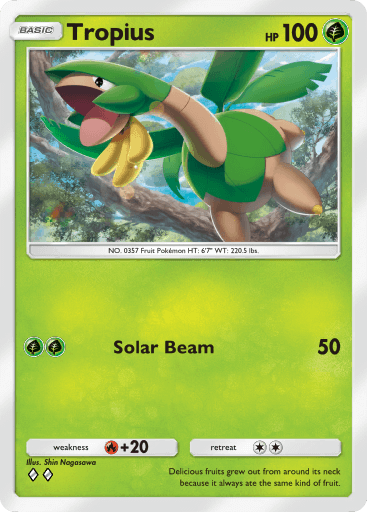 Pokemon TCG Pocket - B3b 005 Tropius