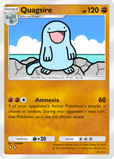 Pokemon TCG Pocket - B3b 037 Quagsire