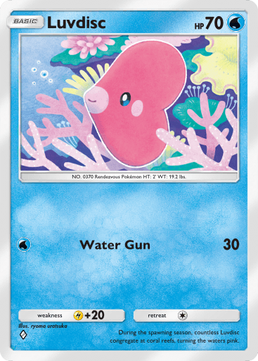 Pokemon TCG Pocket - B3b 018 Luvdisc