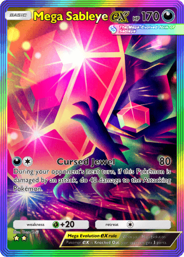 Pokemon TCG Pocket - B3b 088 Mega Sableye ex