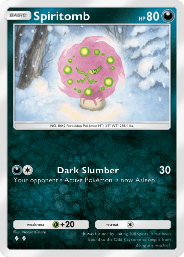 Pokemon TCG Pocket - B3b 043 Spiritomb