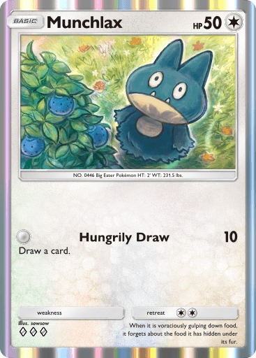 Pokemon TCG Pocket - B3b 054 Munchlax