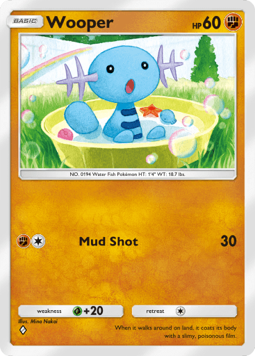 Pokemon TCG Pocket - B3b 036 Wooper