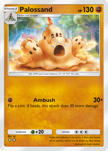 Pokemon TCG Pocket - B3b 040 Palossand