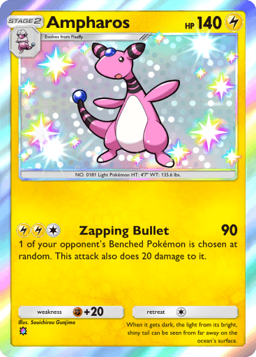 Pokemon TCG Pocket - B3b 096 Ampharos