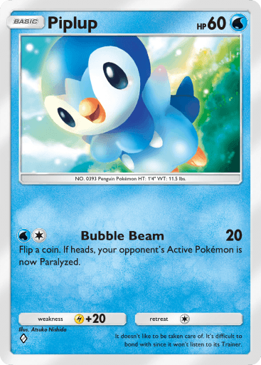 Pokemon TCG Pocket - B3b 019 Piplup