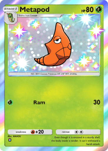 Pokemon TCG Pocket - B3b 092 Metapod