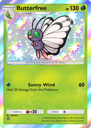 Pokemon TCG Pocket - B3b 093 Butterfree