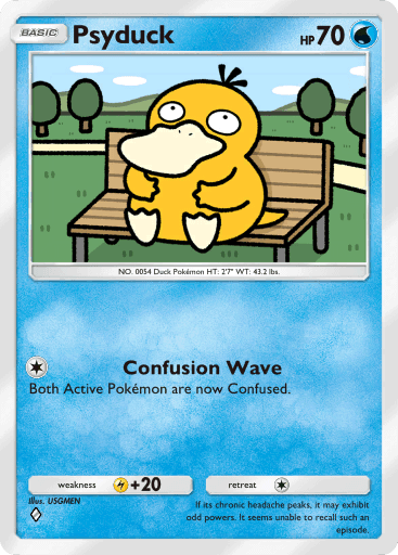 Pokemon TCG Pocket - B3b 011 Psyduck