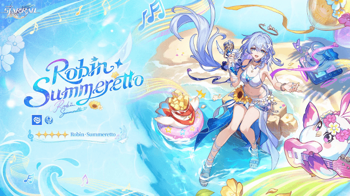Honkai Star Rail - Robin - Summeretto Drip Marketing