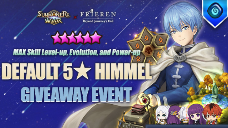 summoners war frieren himmel giveaway