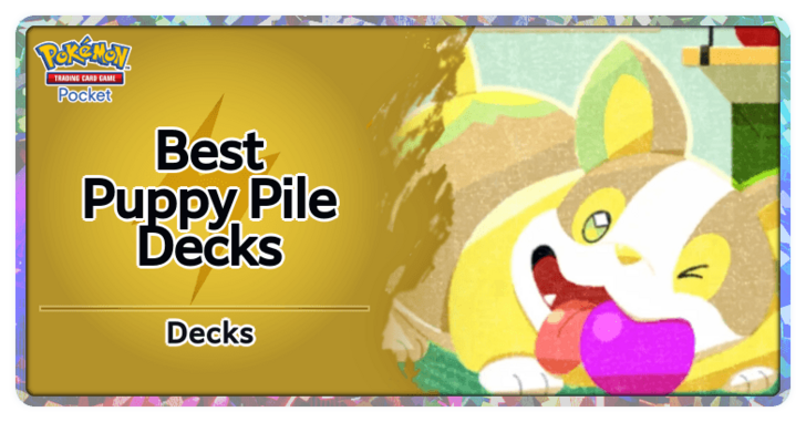 Pokemon TGC Pocket - Puppy Pile Best Deck Build and How to Play