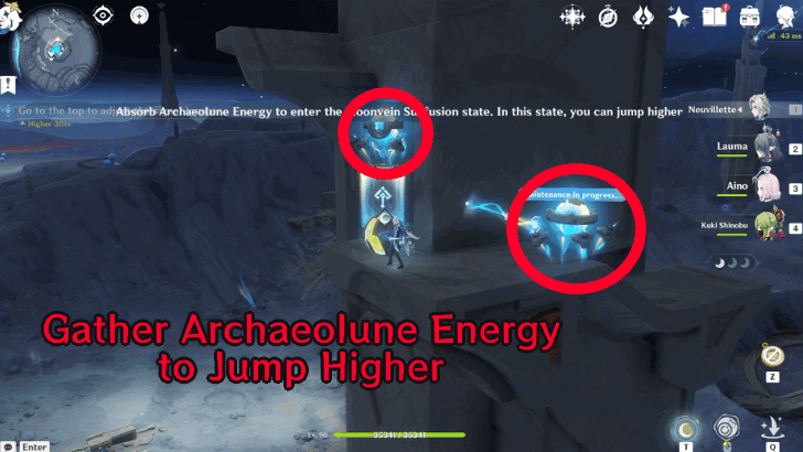 Go to the Top to Adjust the Signal Locator