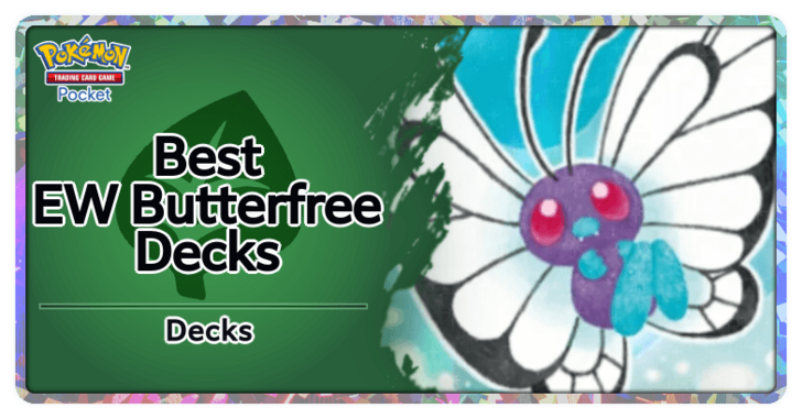 Pokemon TGC Pocket - EW Butterfree Best Deck Build and How to Play