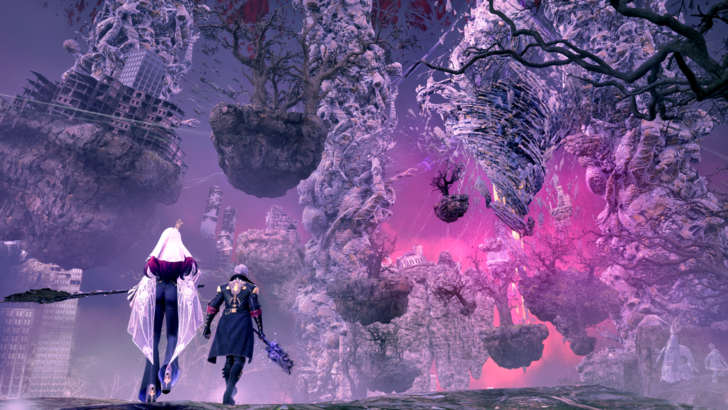 Liv and Protagonist in Waste World