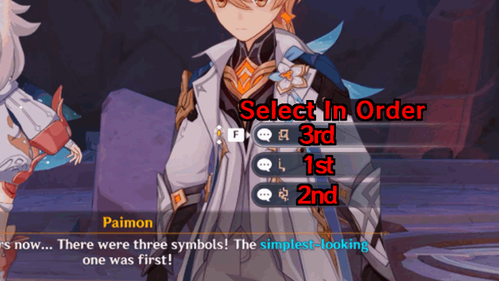 Three Symbols Dialogue Choice Walkthrough