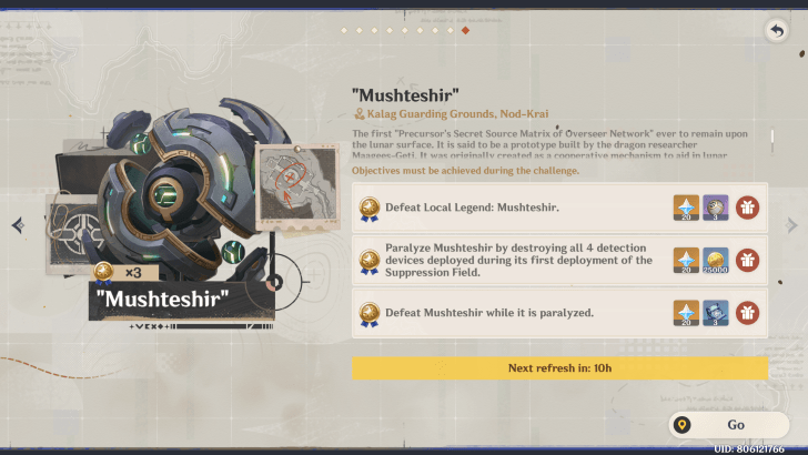 Genshin - Mushteshir