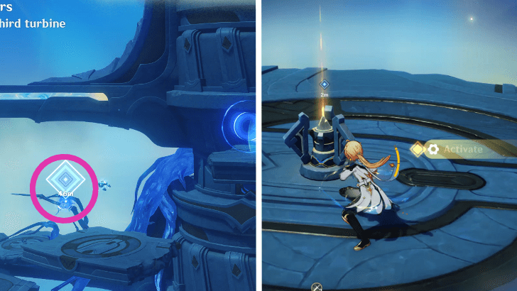 Clear the Vines on the Third Turbine