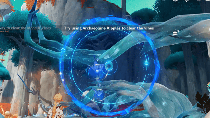 Find a Way to Clear the Moonlit Vines