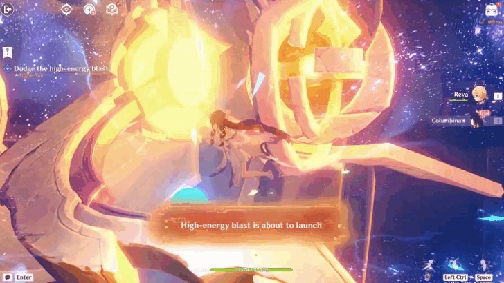 Dodge the High-Energy Blast