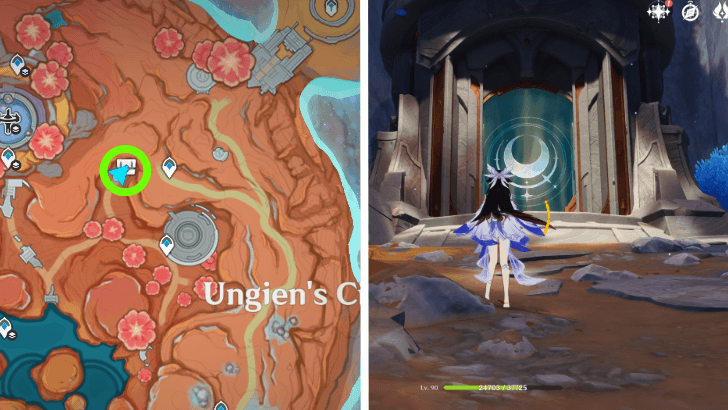 Genshin - Frost Moon Kuuhenki Shrine 3