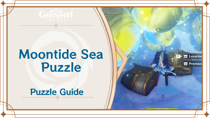 Genshin Impact - Moontide Sea Puzzle Guide