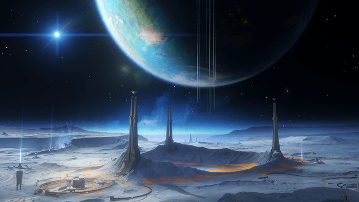 Genshin - Frost Moon Viewpoint - A Gaze Toward the Stars