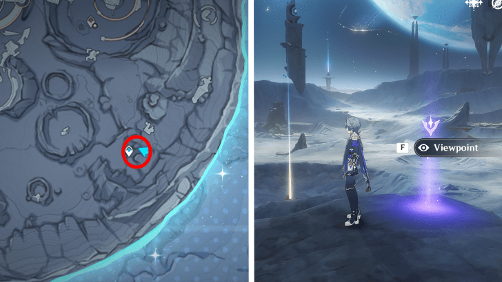 Genshin - Viewpoint in The Eye of Ibni-Belum