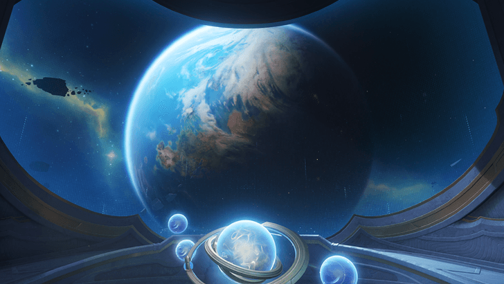 Genshin - Frost Moon Viewpoint - A Gaze Upon the World
