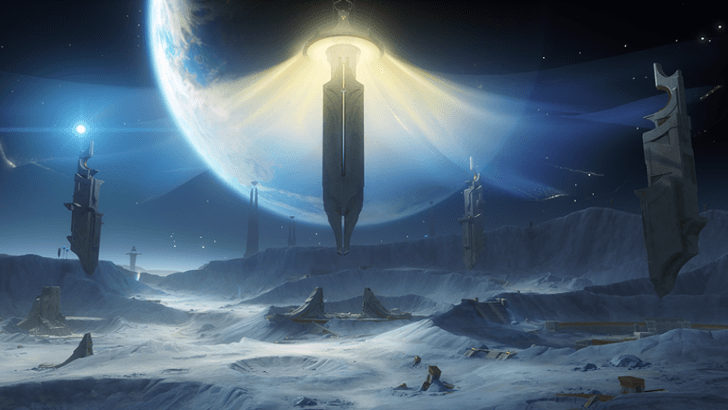 Genshin - Frost Moon Viewpoint - Silent Barrens