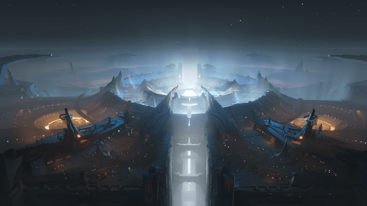Genshin - Frost Moon Viewpoint - The Dark Fortress