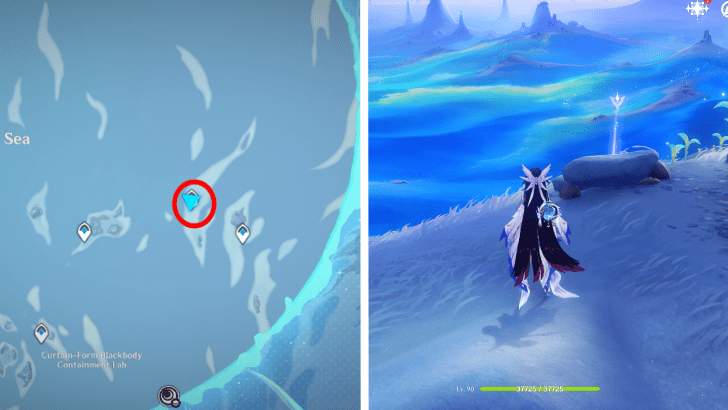 Genshin - Viewpoint in Moontide Sea