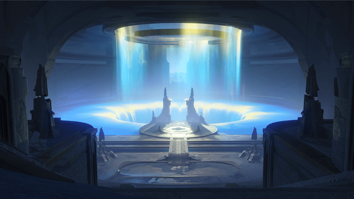 Genshin - Frost Moon Viewpoint - Moonheart Gap