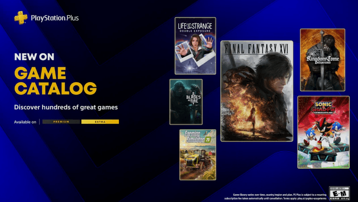 playstation plus game catalog