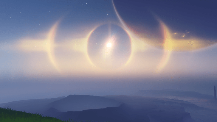 Genshin - Frost Moon Viewpoint - The Boatman