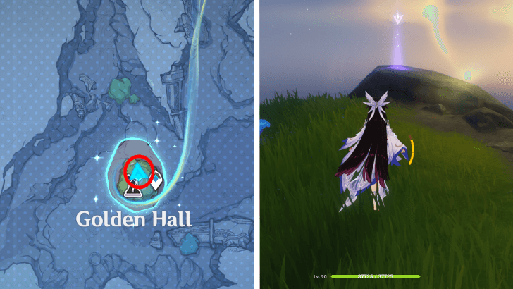 Genshin - Viewpoint in Golden Hall