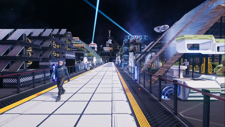astro colony space station