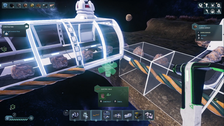 astro colony docking with a planetoid