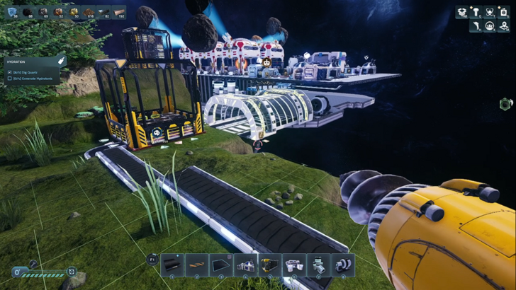 astro colony planetoid drilling