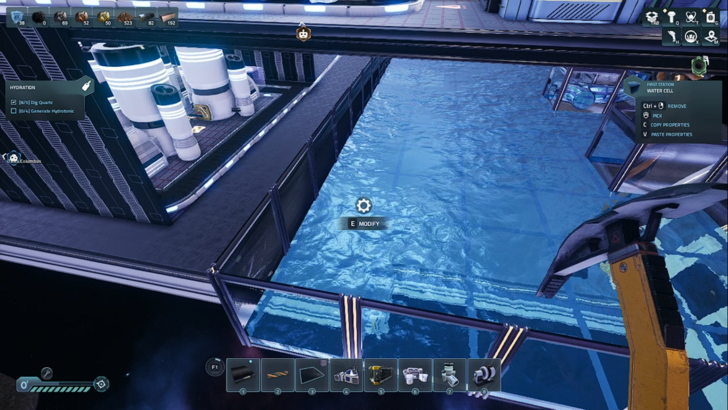 astro colony vat of water