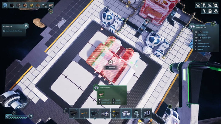 astro colony constructor placement