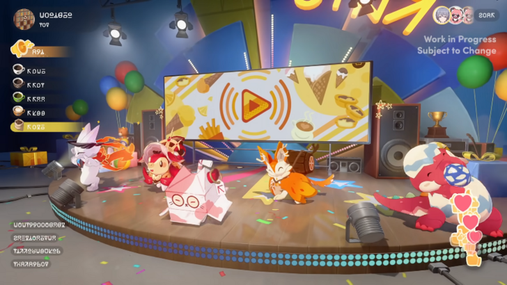 honkai nexus anima minigame. nexus anima are seen on stage singing.