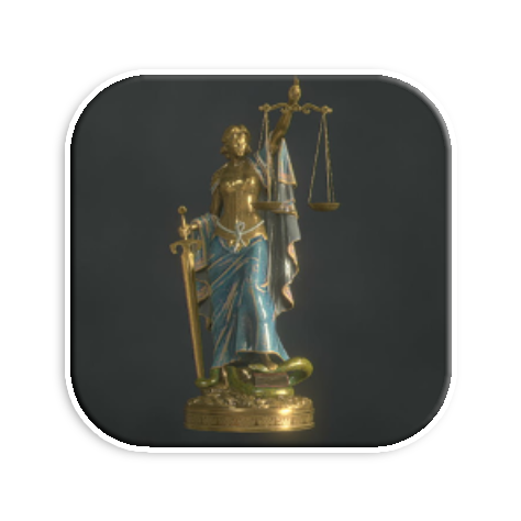 Justitia Statue Icon Resident Evil 4 Remakemode:scale