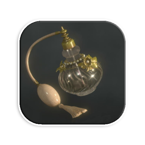 Elegant Perfume Bottle Icon Resident Evil 4 Remakemode:scale